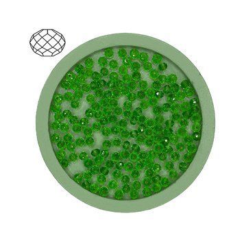 Рондель 4 мм, зелений (peridot) 9992010 фото